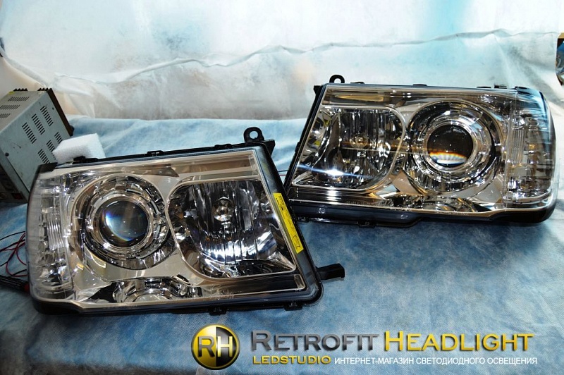 БИ КСЕНОНОВЫЕ ФАРЫ TOYOTA LANDCRUISER 100 (98-)